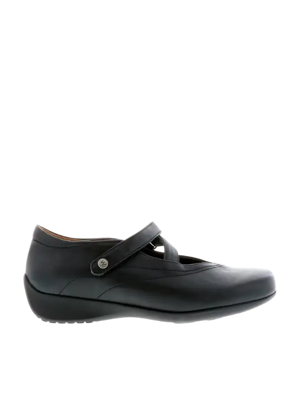 Wolky shoes Passion Mary Jane black leather