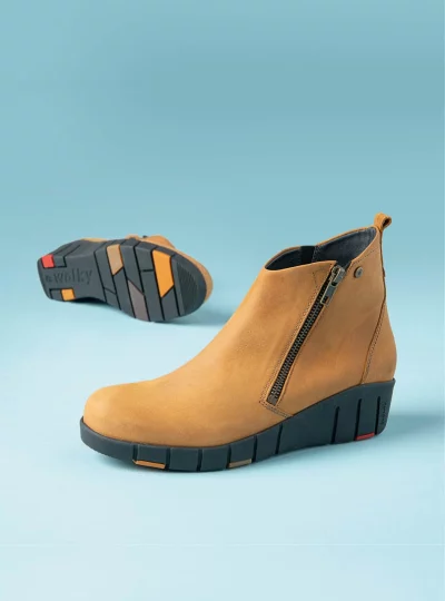 Wolky ankle boots Phoenix WR - camel nubuck