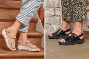 Popular sandal colors