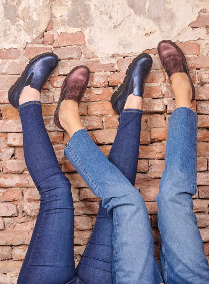 Wolky Insight 0067510823 10823 navy metallic nubuck