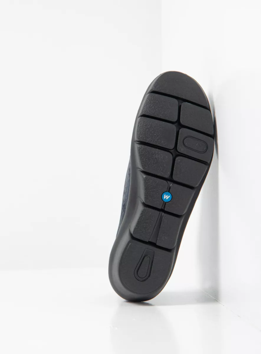 Wolky Insight 0067510823 10823 navy metallic nubuck