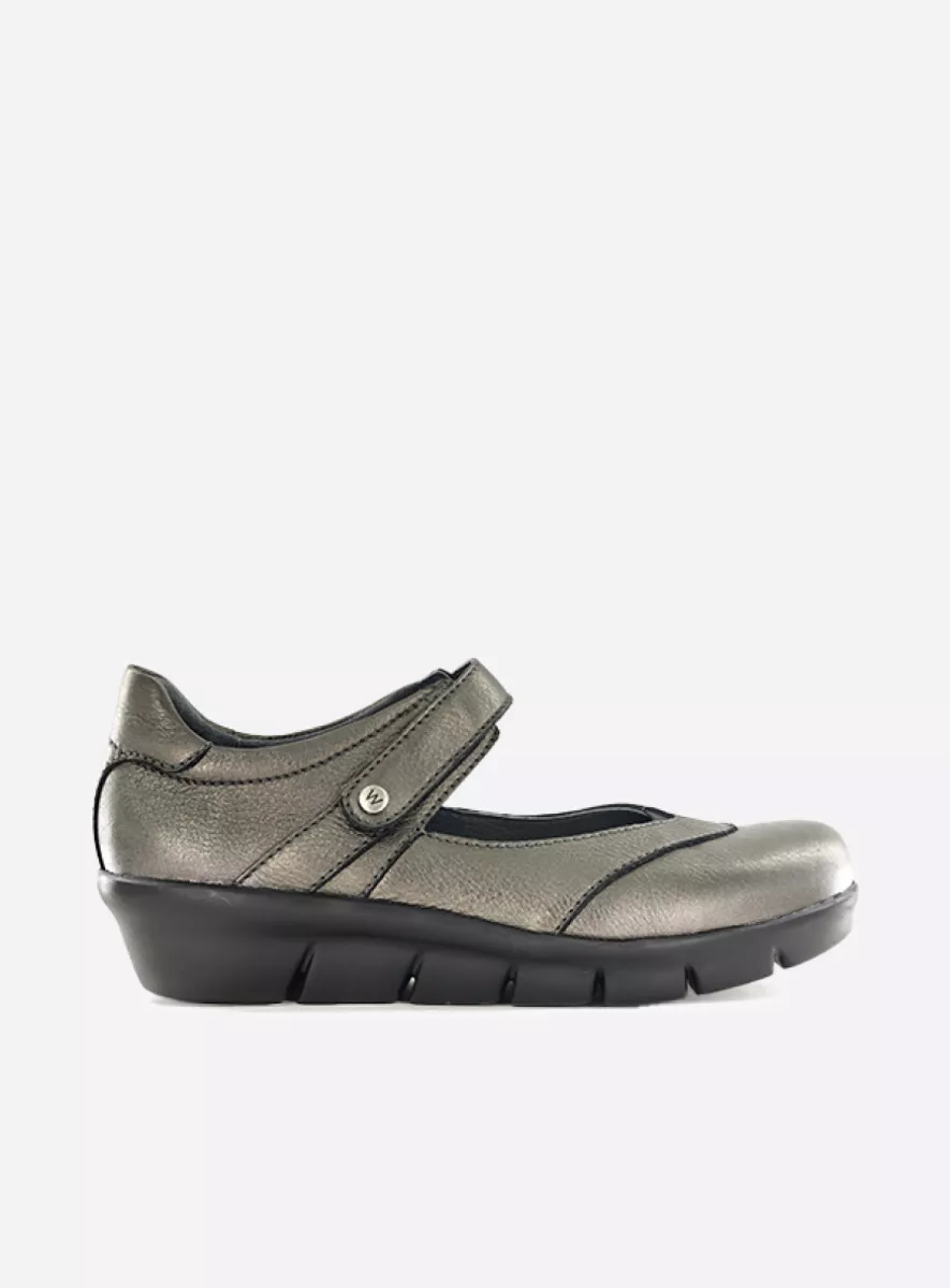 Wolky Mary Jane shoes 0067730212 30212 inox leather