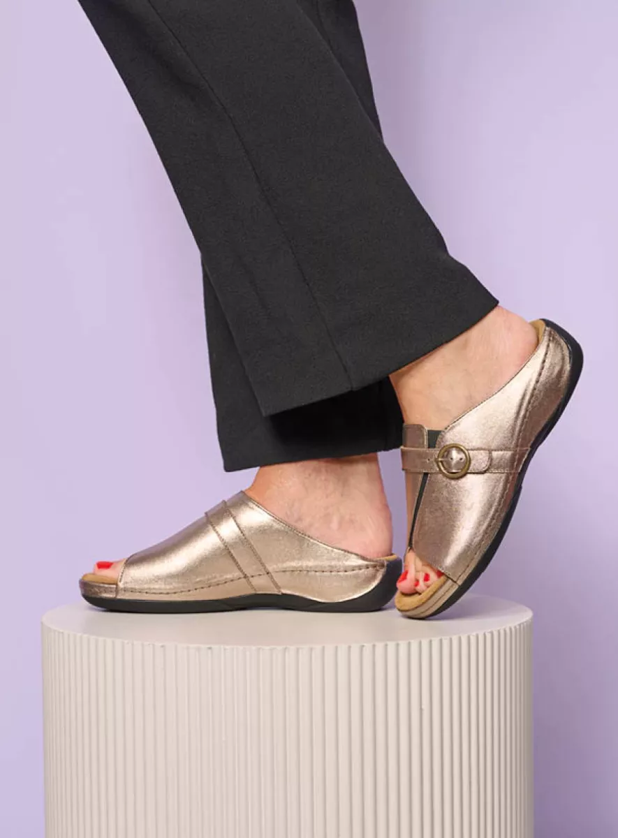 Wolky Sandals 0031923320 23320 bronze leather