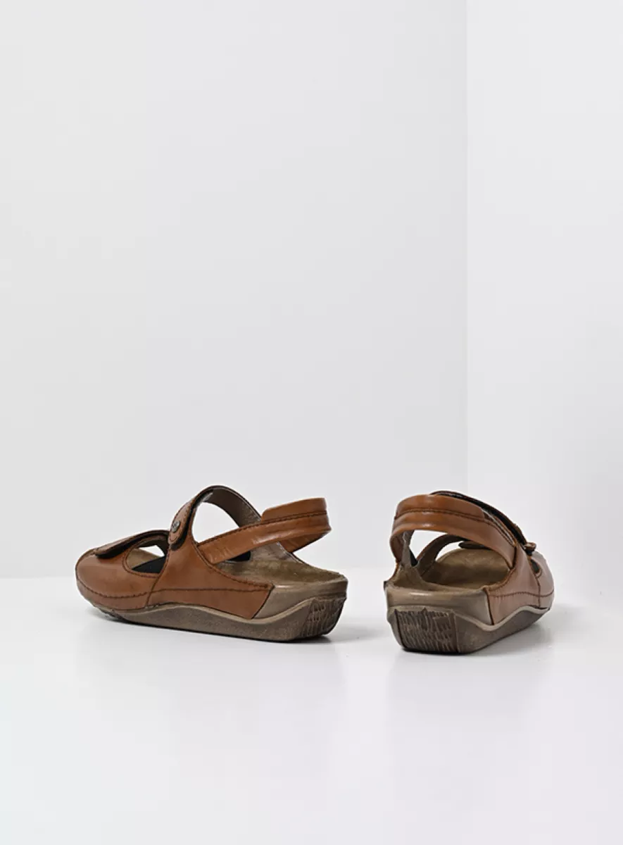 Wolky Sandals 0053750400 50400 natural leather