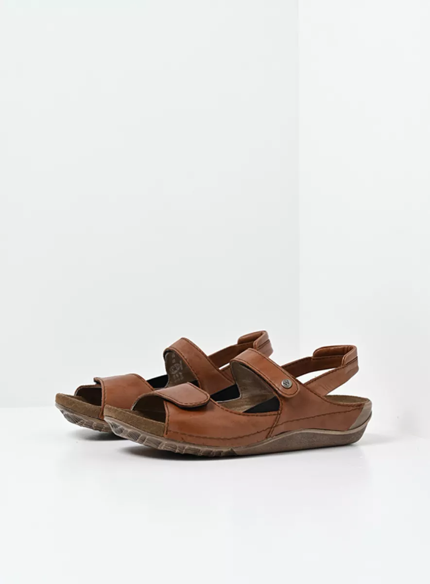 Wolky Sandals 0053750400 50400 natural leather