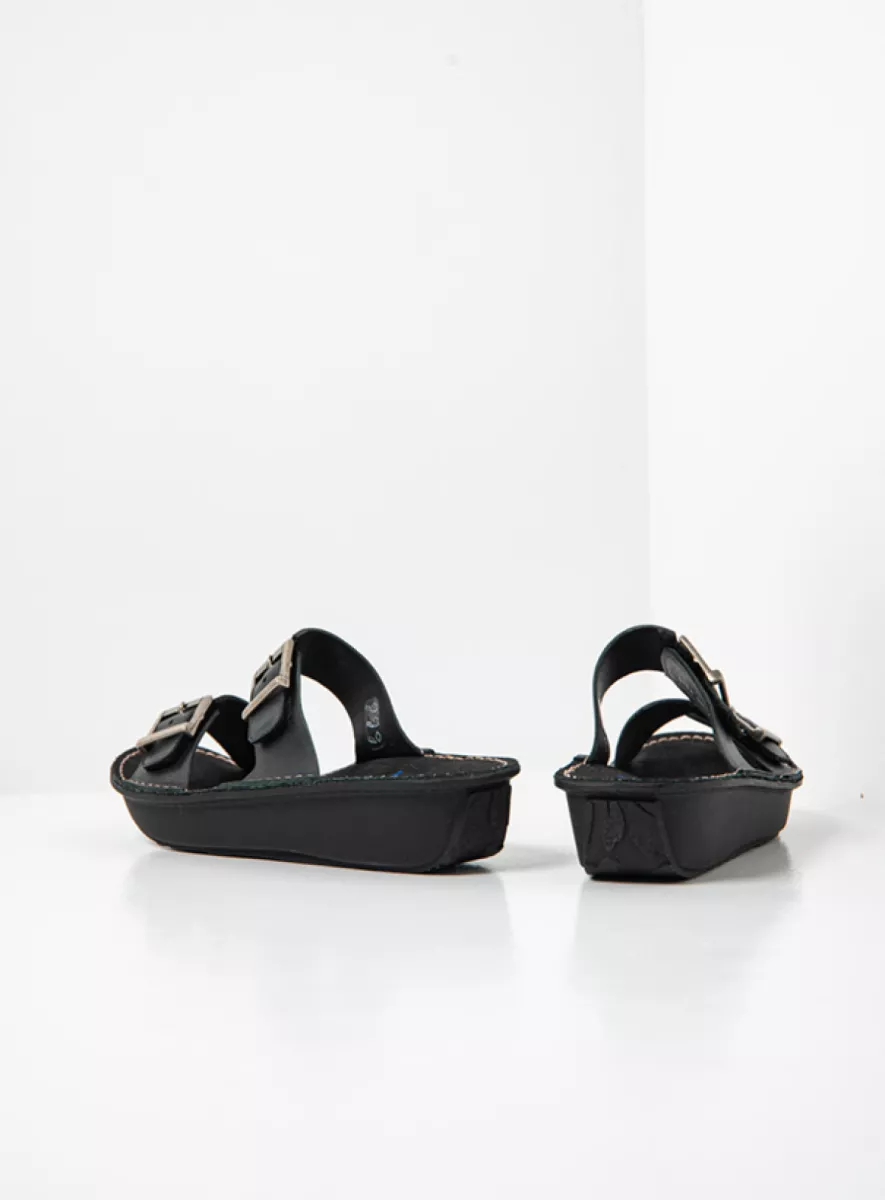 Wolky Sandals 0618430000 30000 black leather