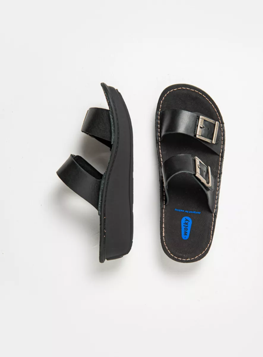 Wolky Sandals 0618430000 30000 black leather