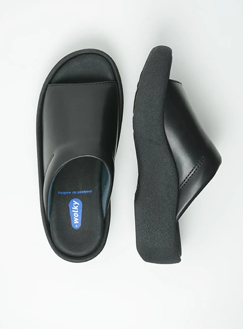 wolky sandals 03201 nassau 30000 black leather top
