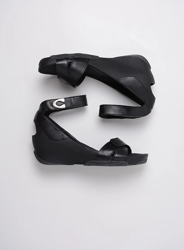 wolky sandals 03776 era 20000 black leather top
