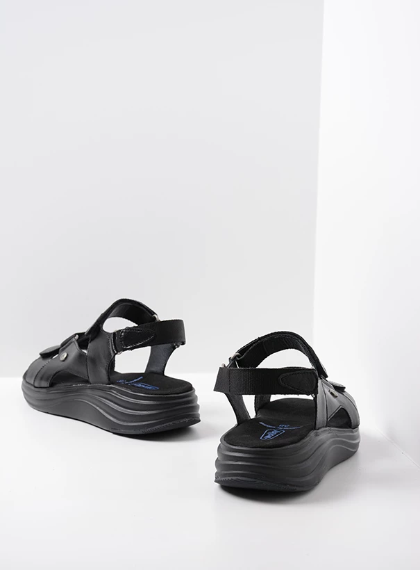 wolky sandals 05650 cirro 30000 black leather back
